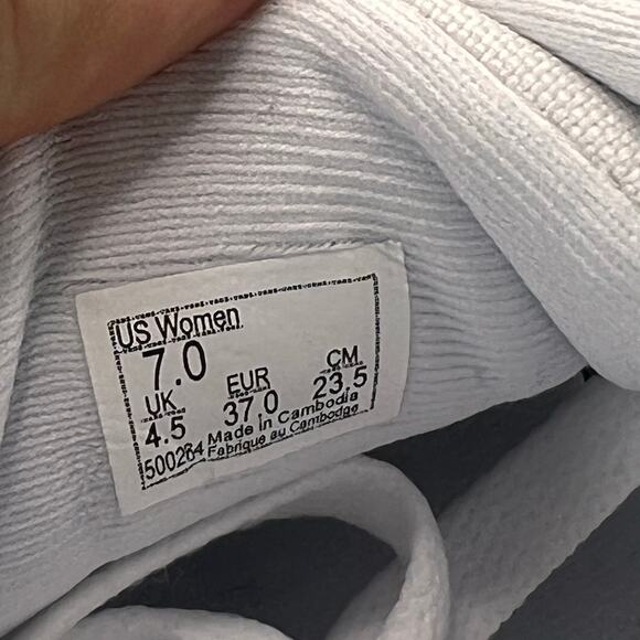 Vans Range EXP Leather/Textile Sneaker White VN0A5ELAA3H Women 7 Try On Wear - Picture 9 of 10